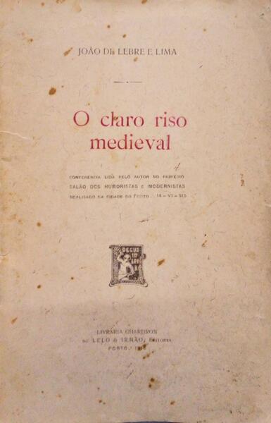 O CLARO RISO MEDIEVAL.