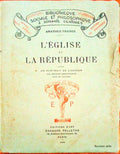 L'Ã‰GLISE ET LA RÃ‰PUBLIQUE.