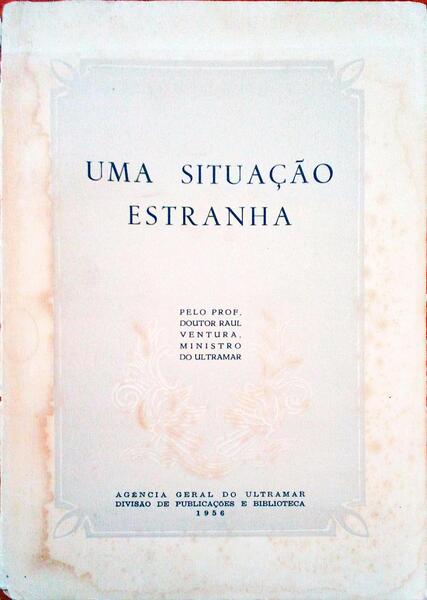 UMA SITUAÃ‡ÃƒO ESTRANHA.