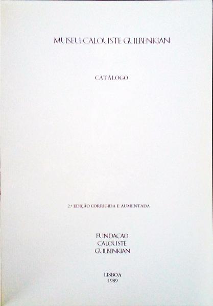 MUSEU CALOUSTE GULBENKIAN. CatÃ¡logo.