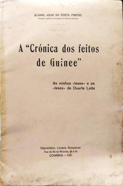 A CRÃ“NICA DOS FEITOS DE GUINEE.