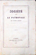SOCIÃ‰TÃ‰ POUR LE PATRONAGE DE JEUNES LIBÃ‰RÃ‰S DU DÃ‰PARTEMENT DE LA SEINE.