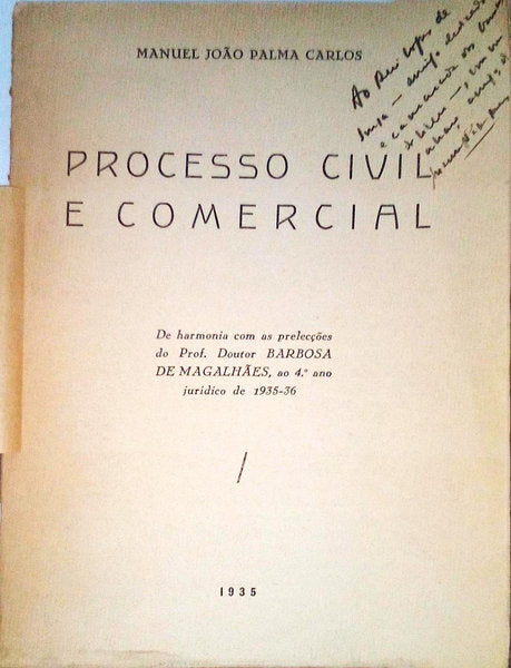 PROCESSO CIVIL E COMERCIAL.