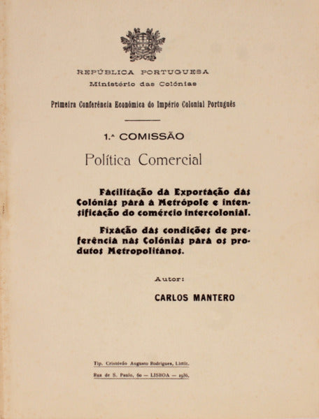 POLÃTICA COMERCIAL.