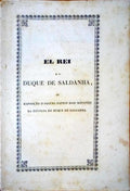 EL REI E O DUQUE DE SALDANHA,