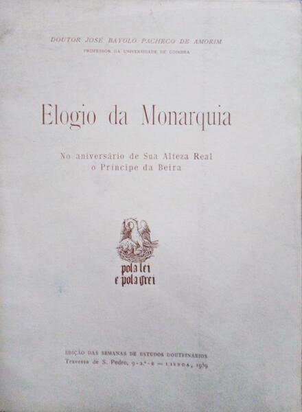 ELOGIO DA MONARQUIA.
