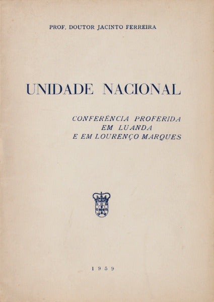UNIDADE NACIONAL.
