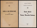 CARTA A UM REPUBLICANO. [2 VOLS.]