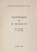 CALENDÃRIO DE O DEBATE.